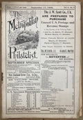 The Metropolitan Philatelist (Vol X) #2 (1899)