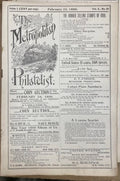 The Metropolitan Philatelist (Vol X) #25 (1899)