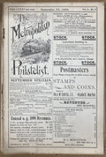 The Metropolitan Philatelist (Vol X) #3 (1899)