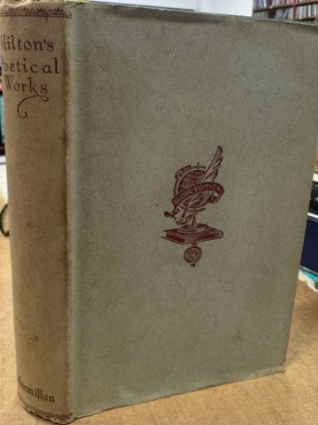 John Milton - Milton's Poetical Works (Hardcover)