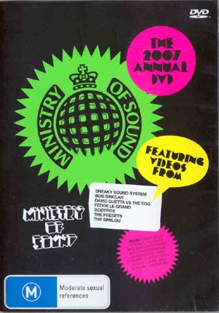 Ministry Of Sound - The 2007 Annual Dvd (DVD)