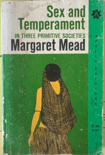 Margaret Mead - Sex And Temperament In 3 Primitive Societies