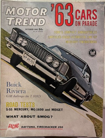 Motor Trend (October 1962)