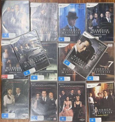 Murdoch Mysteries : Complete Collection (Seasons 1-14) (DVD)