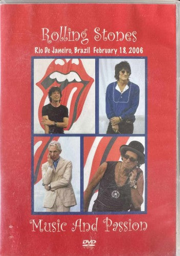 The Rolling Stones - Music And Passion : Rio De Janiero Brazil Feb 18 2006 (DVD)
