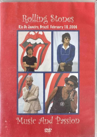 The Rolling Stones - Music And Passion : Rio De Janiero Brazil Feb 18 2006 (DVD)