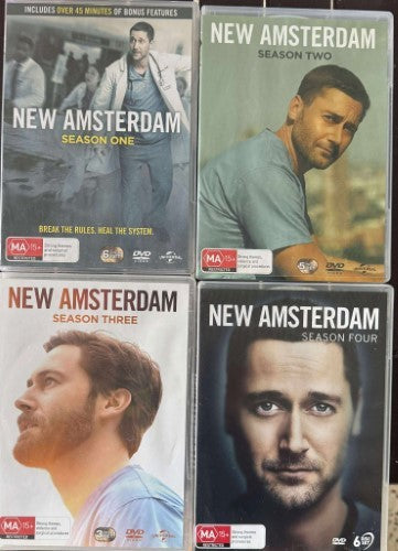 New Amsterdam : Complete Seasons 1-4 (20 Disc Collection) (DVD)