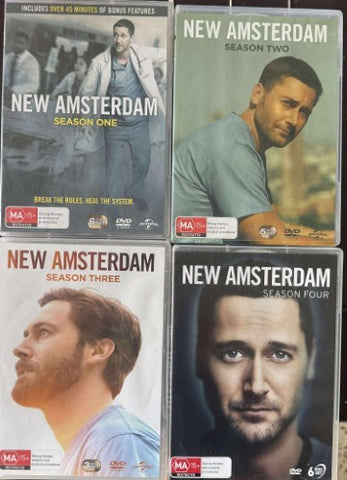 New Amsterdam : Complete Seasons 1-4 (20 Disc Collection) (DVD)