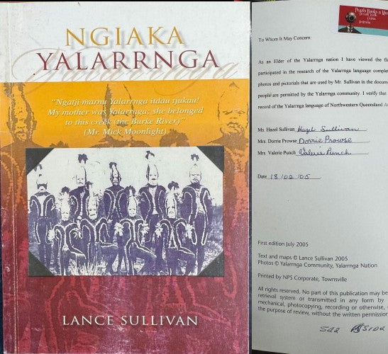 Lance Sullivan - Ngiaka Yalarrnga