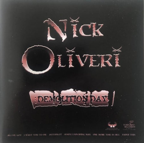 Nick Oliveri - Demolition Day / III The EP (CD)