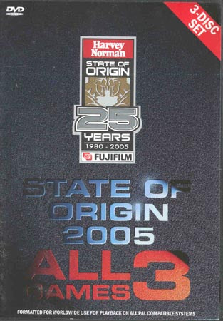 State Of Origin - 2005 : All 3 Games (DVD)