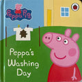 Peppa's Washing Day (Board Book) (Hardcover)