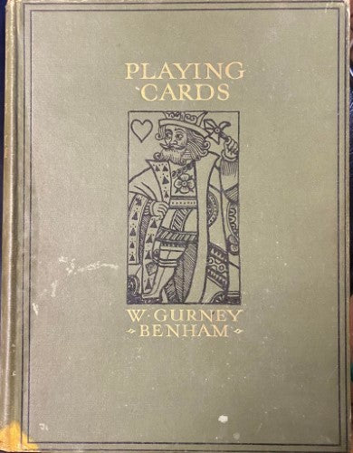 W. Gurney Benham - Playing Cards (Hardcover)