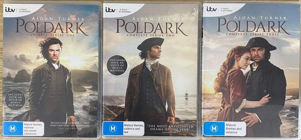 Poldark : The Complete Series 1-3 (DVD)