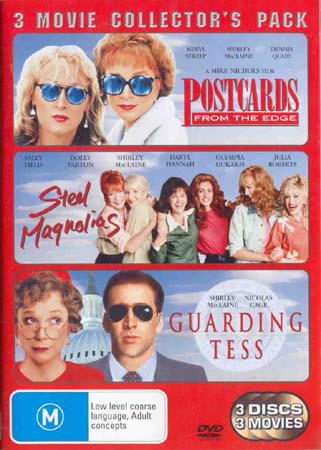 Postcards From The Edge / Steel Magnolias / Guarding Tess (DVD)