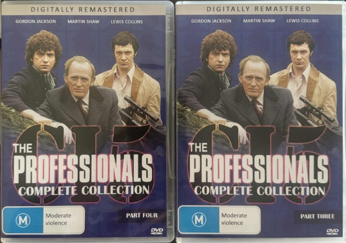 The Professionals : Complete Collection Part Three & Four (DVD)