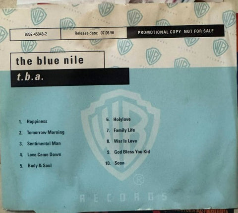 The Blue Nile - T.B.A (CD)
