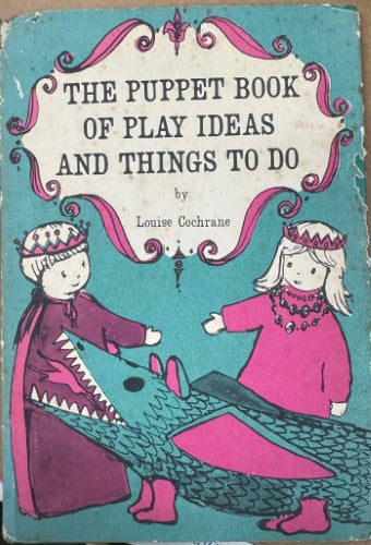 Louise Cochrane - The Puppet Book Of Play Ideas & Things To Do (Hardcover)