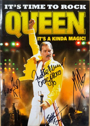 Queen The Show Must Go On Concert Program