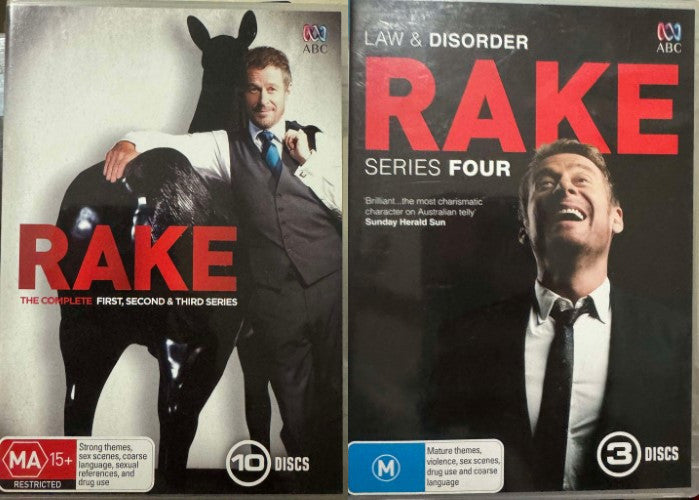 Rake : Series 1-4 (Collection) (DVD)