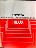 Toyota Repair Manual For Chassis &  Body - Hilux (August 1998)