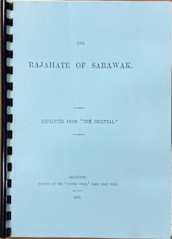 Rajahate Of Sarawak