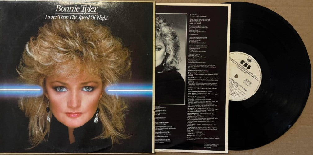 Bonnie Tyler - Faster Than The Speed Of Night (Vinyl LP)