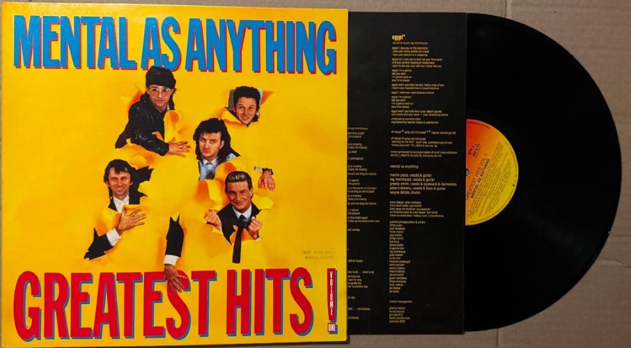 Mental As Anything - Greatest Hits Vol. 1 (Vinyl LP)