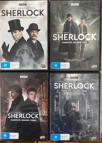 Sherlock : The Abominable Bride & Seasons 2, 3, 4 (DVD)