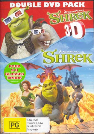Shrek + 3d (DVD)