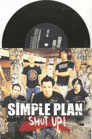 Simple Plan - Shut Up (Vinyl 7'')