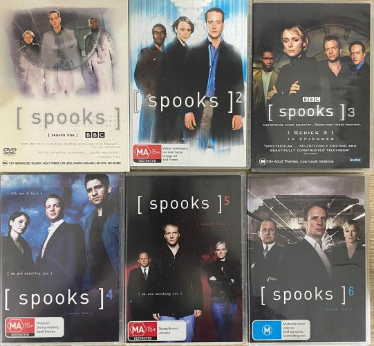 Spooks : Seasons 1-6 (DVD)