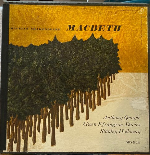 William Shakespeare - Macbeth (Vinyl LP)