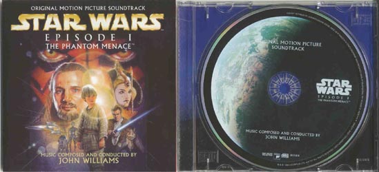 Soundtrack - Star Wars : Episode 1 - The Phantom Menace (CD)