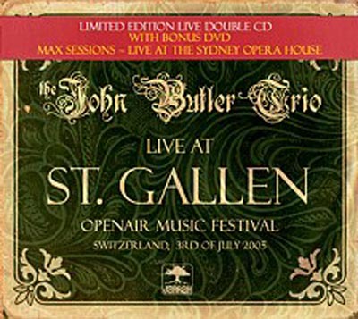John Butler Trio - Live At St Gallens (w/ DVD) (CD)