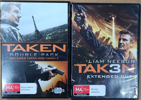 Taken 1 & 2 (Double Pack) / Taken 3