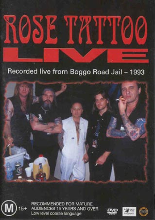 Rose Tattoo - Live From Boggo Road Jail 1993 (DVD)