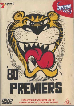 Official AFL Grand Final - 1980 Richmond Vs Collingwood (DVD)
