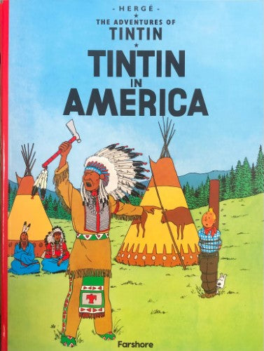 Herge - The Adventures Of TinTin : Tintin in America