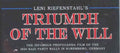 Triumph Of The Will