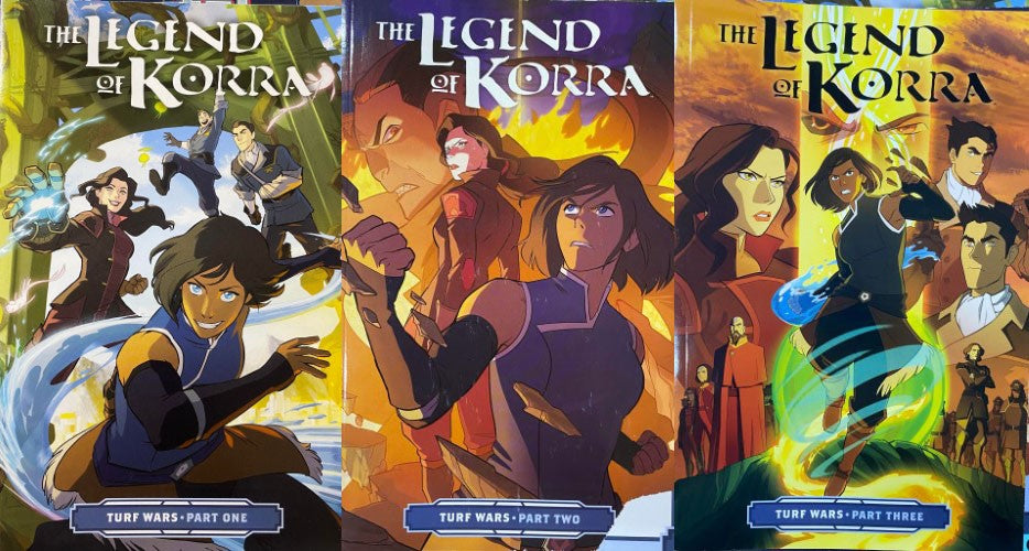 Bryan Konietzko / Michael Di Martino - The Legend Of Korra : Turf Wars Pts 1,2 & 3