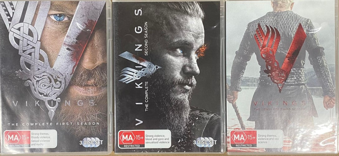 Vikings - The Complete Seasons 1-3 (DVD)