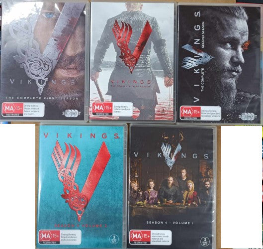 Vikings - The Complete Seasons 1-4 (DVD)