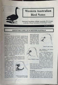 Western Australian Bird Notes #86 (June 1998)