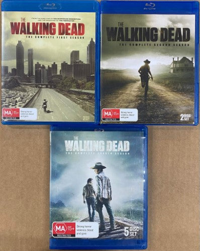 The Walking Dead : The Complete Seasons 1,2 & 4 (Blu Ray)