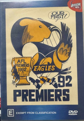 Official AFL - AFL Premiers 1992 : West Coast Eagles (DVD)