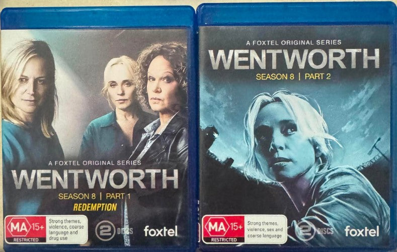 Wentworth - Season 8 Pt 1 & 2 (Blu-Ray)