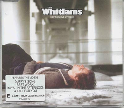 The Whitlams - Don't Believe Anymore (CD)