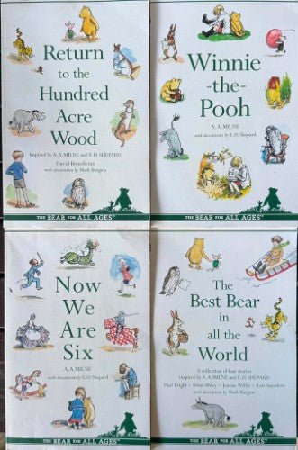A.A Milne - Winnie The Pooh (4 Book Collection)