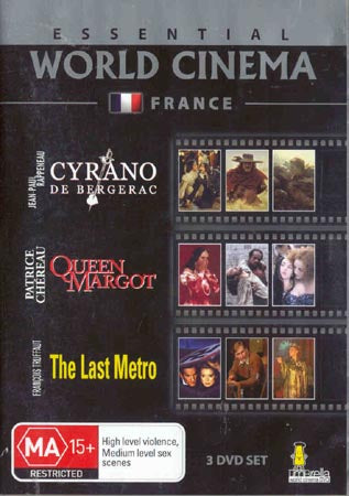 Cyrano De Bergerac / Queen Margot / The Last Metro (DVD)